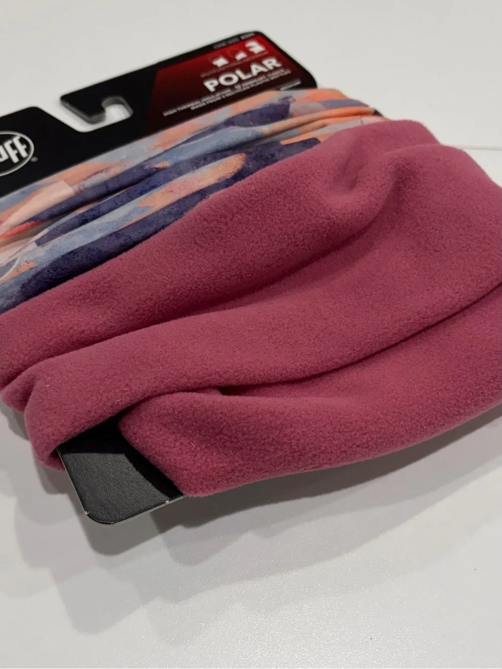 Buff Polar Tube Kids Pink NWT Ski Snowboard Fleece Neck Warmer Balaclava Hat